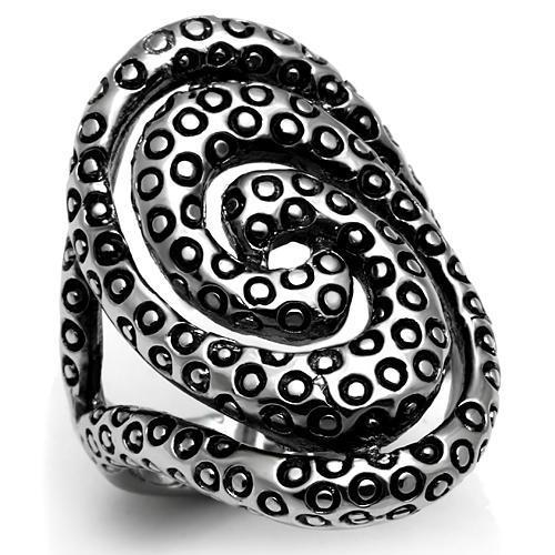 JCE670 High polished (no plating) Stainless Steel Ring with No Stone